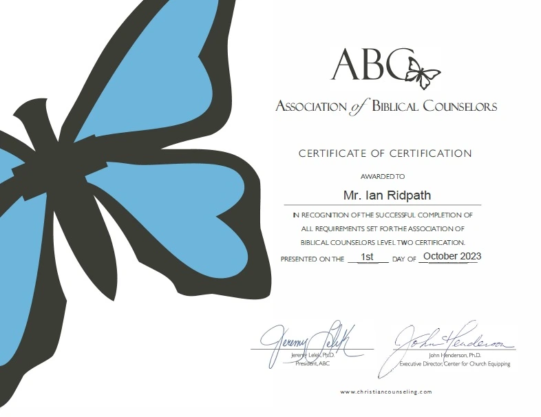 image of ABC Certificate